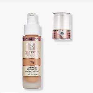 NWT Revolution Beauty IRL Filter Foundation in Shade F12